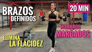 Arm, Back, and Shoulder Workout at Home (20 MIN) | Upper Body Toning Exercises