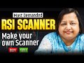RSI scanner | Make your own scanner using chartink