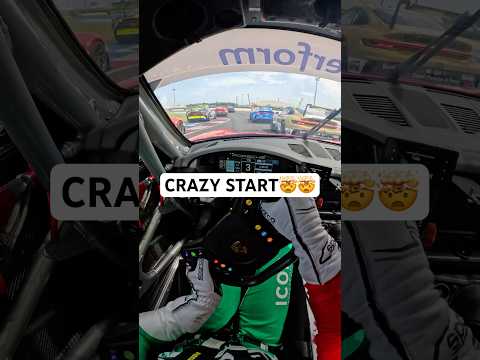 BEST Porsche Cup Racestart // P18 to P7😳