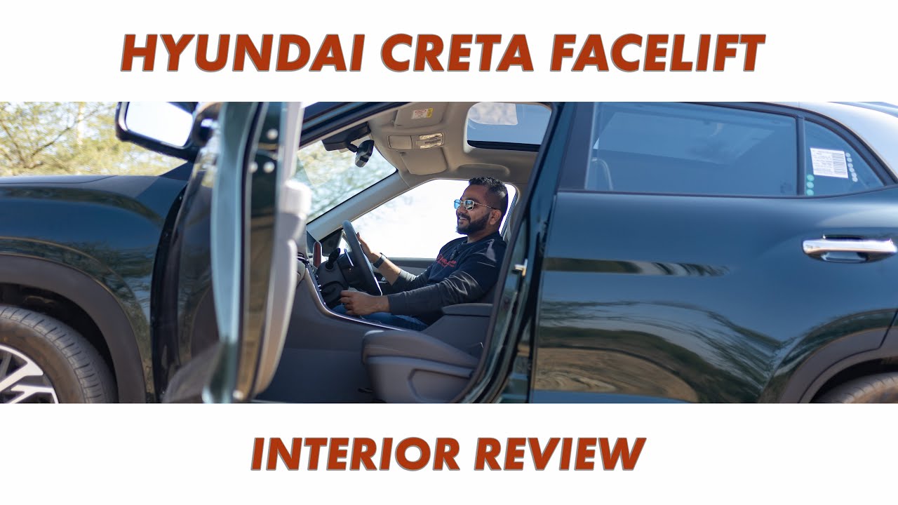 2024 Hyundai Creta Facelift Interior Review – SX(O) Variant