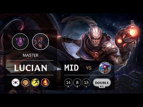 Lucian Mid vs Neeko - KR Master Patch 9.11