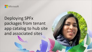 Deploying SPFx packages from tenant app catalog to hub site and associ