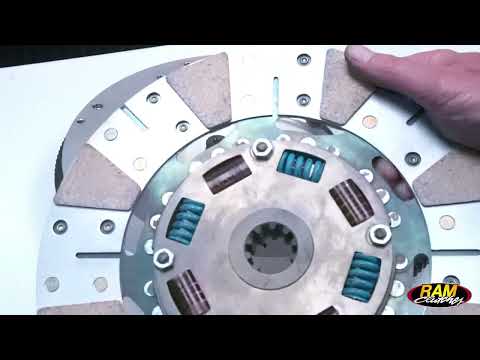 Part of a video titled How do I install my RAM clutch disc? - YouTube