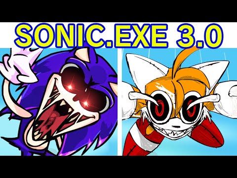 Friday Night Funkin': VS Sonic.EXE 2.0 Update FULL WEEK + All Secrets +  Cutscenes [FNF Mod/HARD] 