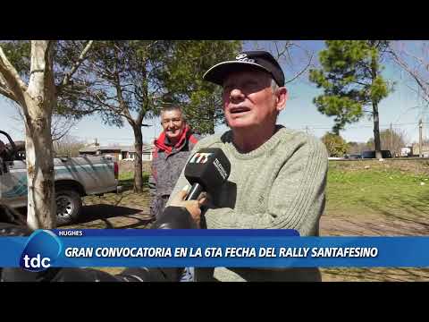 HUGHES | SE REALIZÓ LA 6TA FECHA DEL RALLY SANTAFESINO