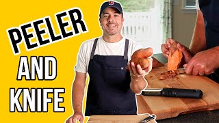 How to Peel a Potato | Peeler and Knife