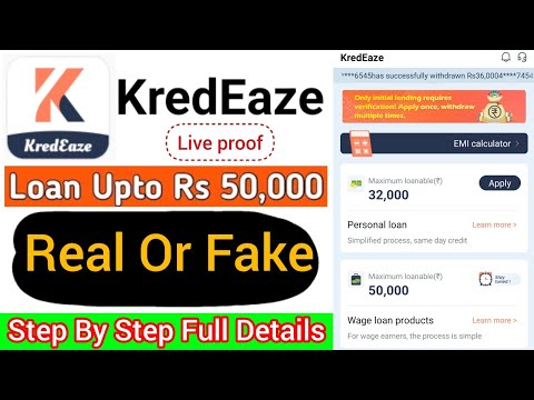 Kredeaze loan app review || Kredeaze loan app real or fake