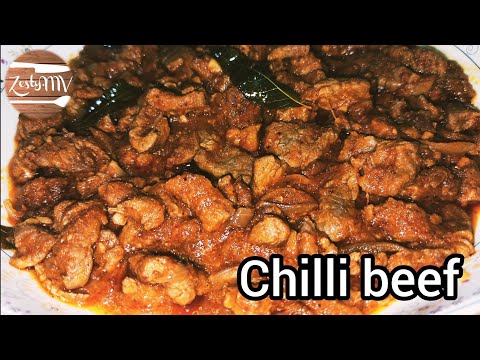 Chilli beef / spicy beef recipe / Maldivian style