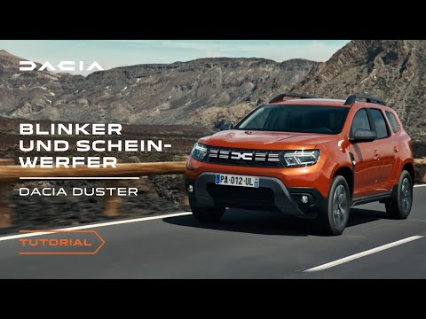 Duster – Blinker und Leuchten