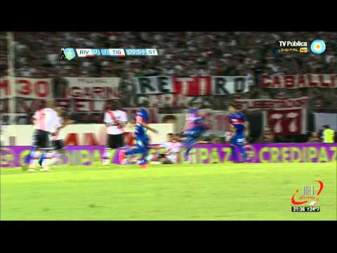 GOL DE DONATTI - RIVER 3 TIGRE 2 - FECHA 3 (24 02 2013)
