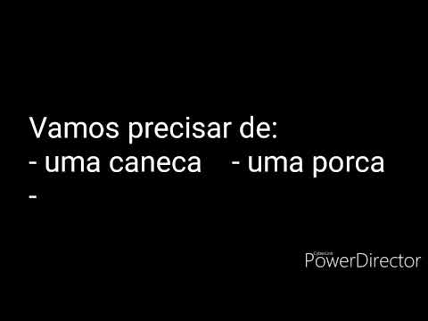 Experimento da caneca assustada - FÍSICA