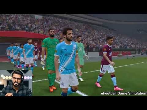 Burnley vs Manchester City | Premier League 2026 Match Today | Simulation eFootball PES 21