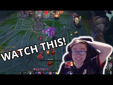 Baus showing INSANE Gragas combo, almost | Thebausff Clips