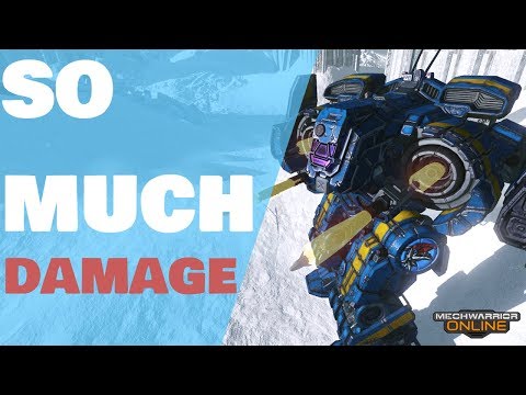 MWO - So much damage!!! Fafnir 5E - Quad Ballistics