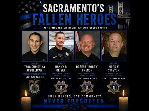 Sacramento Fallen Hero YouTube thumbnail