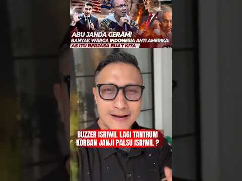 ari untung sindir abu janda si buzzer israel tantrum dikibulin israel? #israel #iran #fyp #news