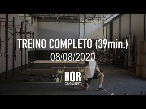 TREINO COMPLETO (39MIN) - 08/08/2020