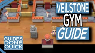 Pokemon Brilliant Diamond And Shining Pearl Veilstone City Gym Puzzle Guide