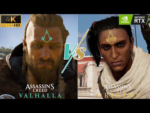 Assassin's Creed: Valhalla vs Assassin's Creed: Origins | Direct Comparison