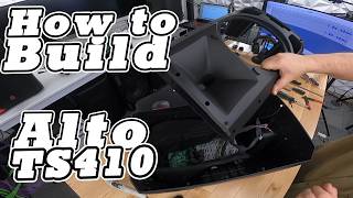 Alto TS410 Powered Speaker Complete Rebuild: From Pieces to Perfect