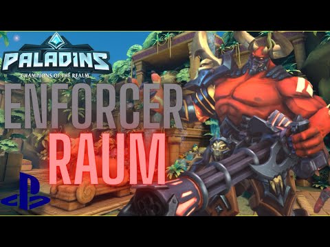 Paladins Enforcer Talent on Raum l Causal PS4 Gameplay
