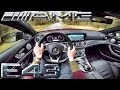 Mercedes AMG E43 401 HP 3.0 V6 BiTurbo POV Test Drive by AutoTopNL
