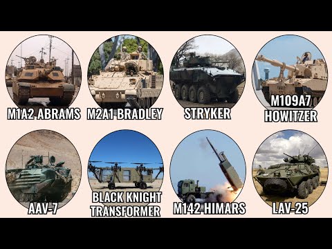 Every U.S Armed Forces Military Vehicles Explained in 12 Minutes