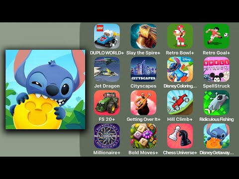 Disney Getaway Blast+ - Pop & Match Bubble Puzzles - iOS/iPadOS Gameplay,Walkthrough (Apple Arcade)