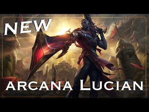 NEW Arcana Lucian SKIN!! 😍