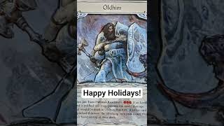 Happy Holidays! #fabtcg #3dcard #mtg #pokemon