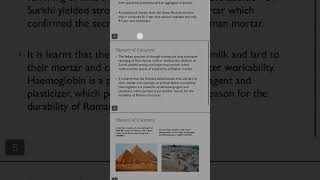 History of concrete technology #concrete #shortvideo #civilengineering #aggregate #sand#history