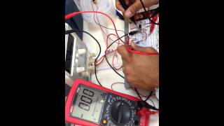 Medidor de flujo de aire en un ducto