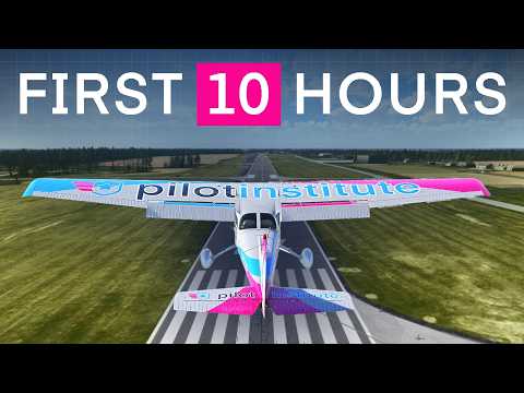 Is Learning to Fly Hard? What Really Happens in Your First 10 Hours