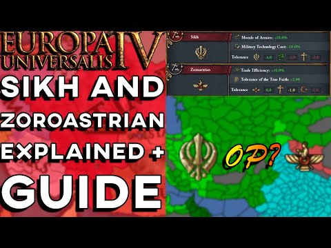EU4 1.31 Sikh and Zoroastrian Guide - Overpowered?