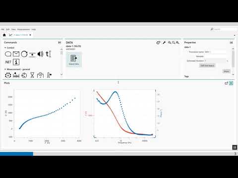 Metrohm Autolab NOVA 2 - Dashboard
