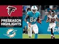 Falcons vs. Dolphins | NFL Preseason Week 1 Game Highlights