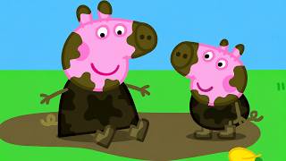 JUMP SPLASH! 💦 Peppa Pig: Muddy Puddles & Spring Fun 🌸 Super Toons For Kids