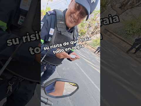 Me paró la policía 🚨🥲 #humor #divertido #motovlog #motovlogger #risas #viral #shorts