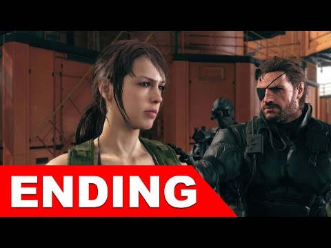 Metal Gear Solid 5 Phantom Pain Ending "MGS 5 Phantom Pain Ending" FINAL BOSS "Metal Gear Solid V"
