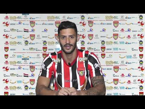 TV APUCARANA SPORTS - ENTREVISTA COM O VOLANTE NELSINHO  CONTRATADO PELO APUCARANA SPORTS