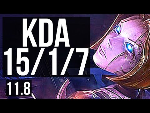 ORIANNA vs CORKI (MID) | 15/1/7, Legendary, 500+ games | EUW Diamond | v11.8