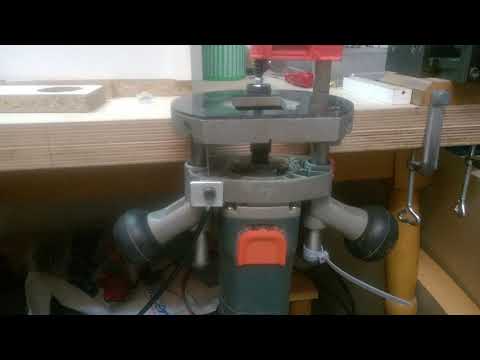 Testing the Bowden Cable Router Lift