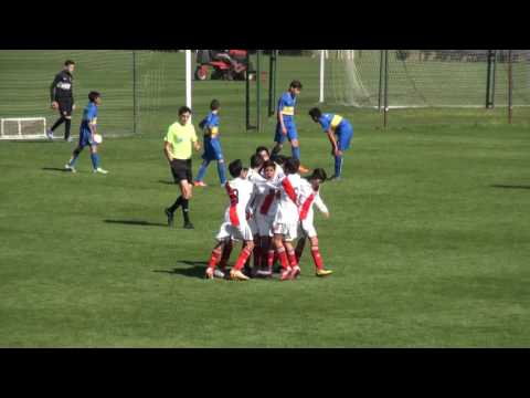 FUTBOL INFANTIL. CATEGORIA 2004. RIVER 2 BOCA 1. 21-8-2016.