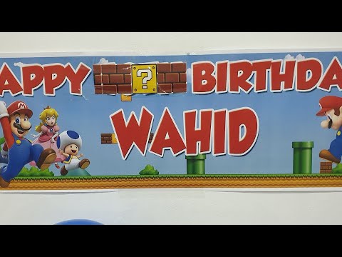 Wahids 12th birthday| Happy Birthday Wahid