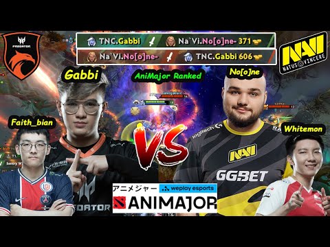 TNC Gabbi Drow Ranger Monster Carry vs New Navi Midlane Noone Invoker Dota 2 AniMajor Ranked