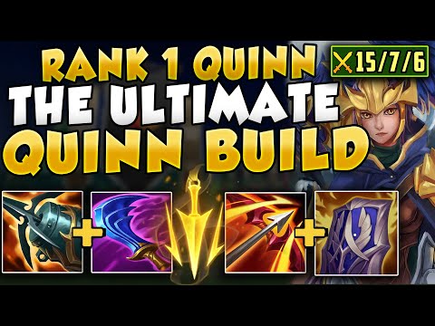 Rank 1 Quinn Plays The ULTIMATE Quinn Build Of Season 12 (COMPLETE MASSACRE) - League of Legends