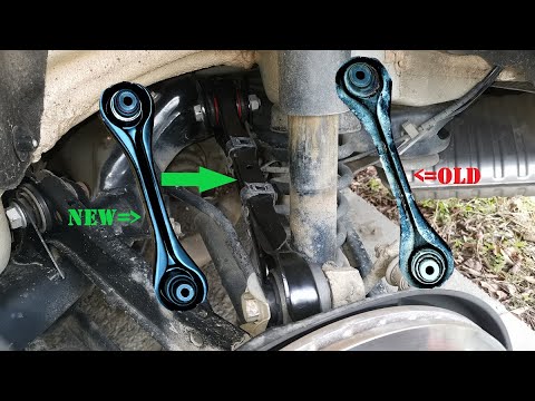 Replace rear upper control arm on BMW 3 series