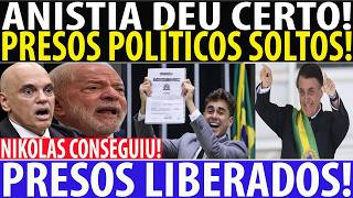 É URGENTE! REVIRAVOLTA EM BRASÍLIA! ANISTIA DESTRAVA APÓS MANIFESTAÇÃO! NIKOLAS DEIXA MORAES SURTADO