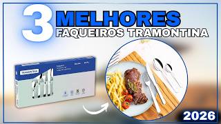 TOP 3 Kit Faqueiro Inox 24 Peças Tramontina 2026: Malibu, Ipanema ou Búzios - Custo benefício