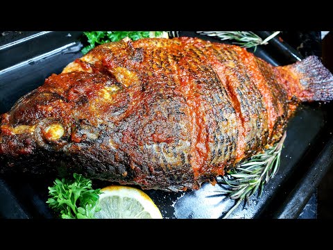 The BEST Oven Grilled Tilapia Fish Recipe in 10mins